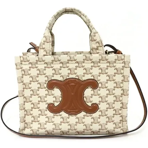 Pre-owned Canvas celine-bags , female, Sizes: ONE SIZE - Celine Vintage - Modalova