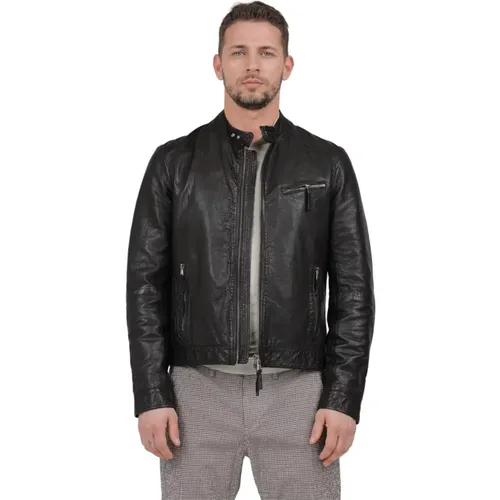 Leather Jackets , Herren, Größe: L - The Jack Leathers - Modalova