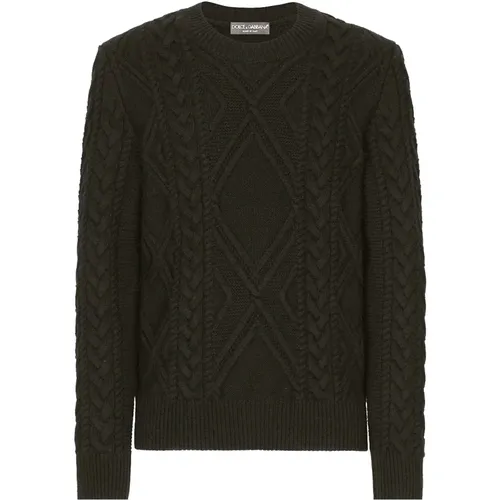 Stylish Knit Sweater , male, Sizes: XL - Dolce & Gabbana - Modalova