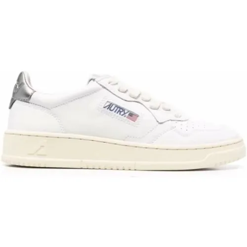 Medalist Low Sneakers Aus Leder , Damen, Größe: 42 EU - Autry - Modalova