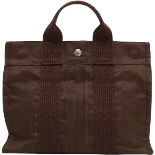 Pre-owned Stoff handtaschen - Hermès Vintage - Modalova