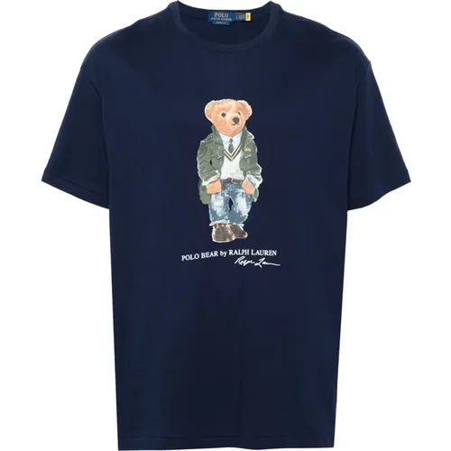 Bärenprint T-Shirt Casual Stil - Ralph Lauren - Modalova