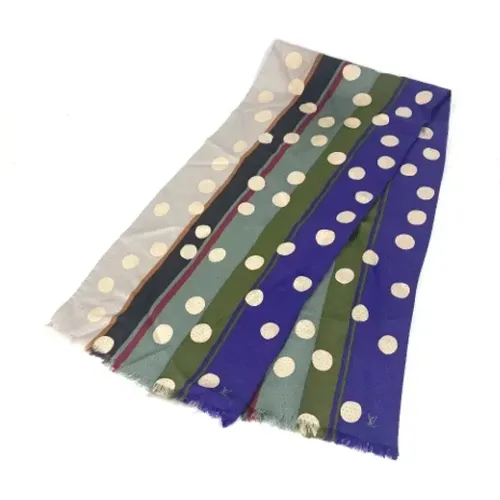 Pre-owned Silk scarves , female, Sizes: ONE SIZE - Louis Vuitton Vintage - Modalova