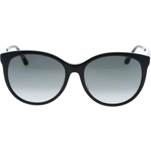 Elegant and Timeless Strass Sunglasses , female, Sizes: 56 MM - Gucci - Modalova