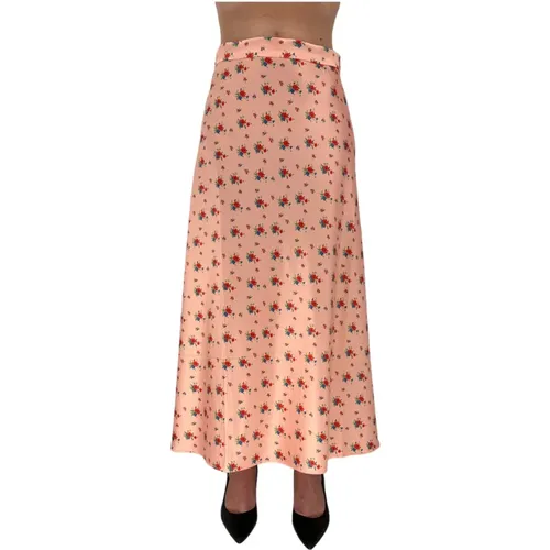 Flower Skirt , female, Sizes: L, XL - Notes Du Nord - Modalova