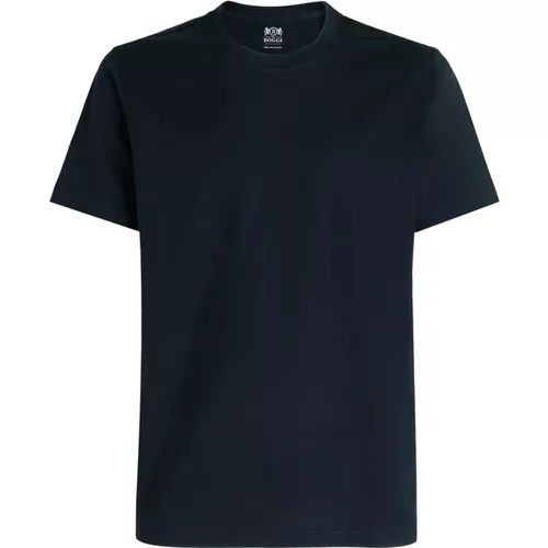 Pima Cotton Jersey T-Shirt , Herren, Größe: 2XL - Boggi Milano - Modalova