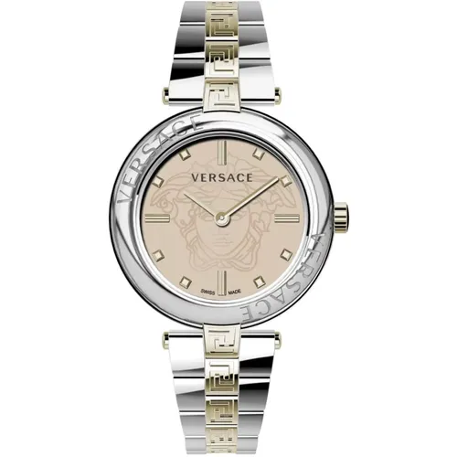 New Lady Stainless Steel Bracelet Watch , female, Sizes: ONE SIZE - Versace - Modalova