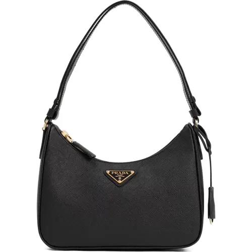 Saffiano Leather Mini Bag , female, Sizes: ONE SIZE - Prada - Modalova