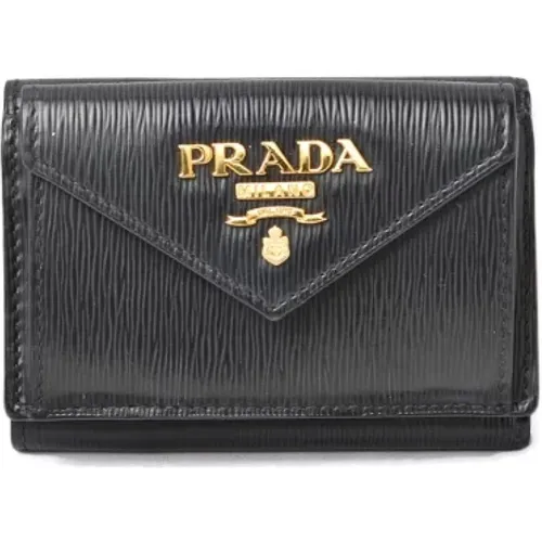 Pre-owned Leather wallets , female, Sizes: ONE SIZE - Prada Vintage - Modalova