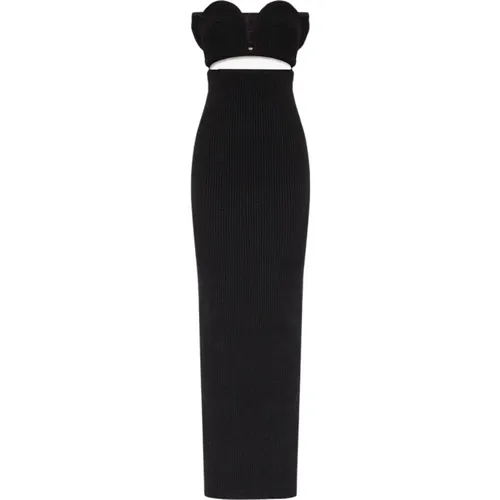 Ribbed dress , female, Sizes: XS - Alaïa - Modalova