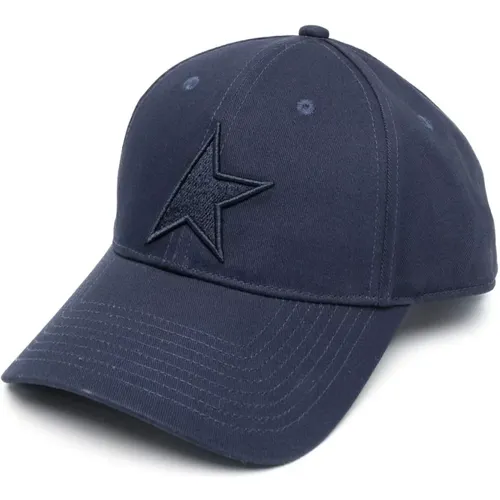 Star-Patch Baseball Cap , unisex, Sizes: S/M - Golden Goose - Modalova