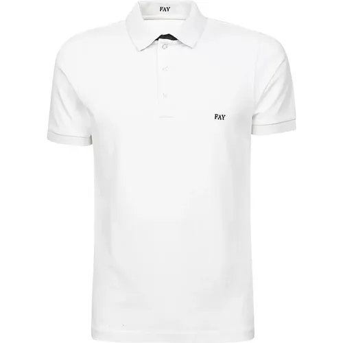 Polo Shirts , Herren, Größe: 3XL - Fay - Modalova