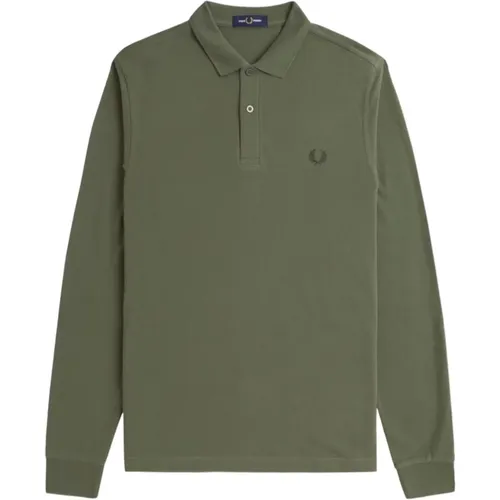 Grüne T-Shirts und Polos , Herren, Größe: 2XL - Fred Perry - Modalova