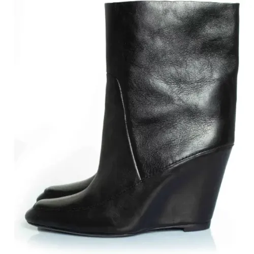 Pre-owned Leder boots , Damen, Größe: 38 EU - Alexander Wang Pre-owned - Modalova