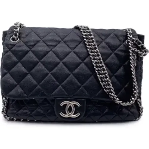 Pre-owned Leather chanel-bags , female, Sizes: ONE SIZE - Chanel Vintage - Modalova