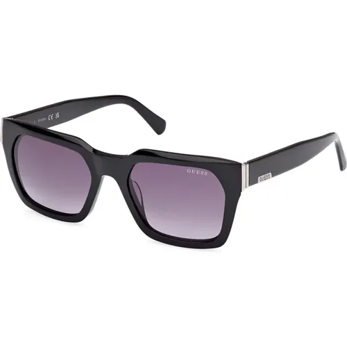 Sunglasses Gu00172/S 01B /Grey , male, Sizes: 53 MM - Guess - Modalova