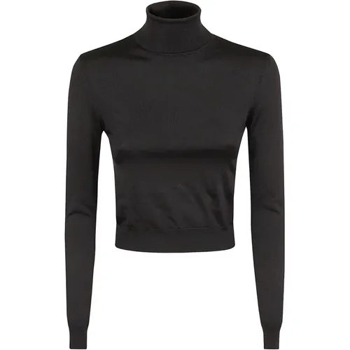 Crop Tn-Long Sleeve-Pullover , female, Sizes: XS - Ralph Lauren - Modalova