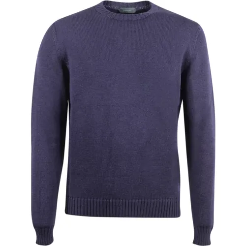 Sweaters , male, Sizes: XL, 3XL, M, L - Zanone - Modalova