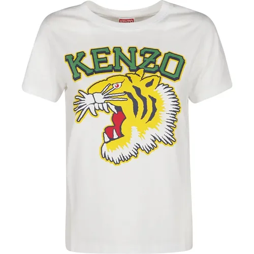 Tiger Varsity Classic T-Shirt , female, Sizes: XS - Kenzo - Modalova