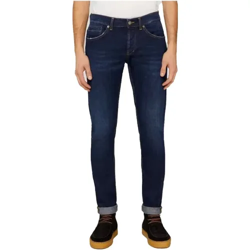 Slim-Fit Jeans für Herren , Herren, Größe: W28 - Dondup - Modalova