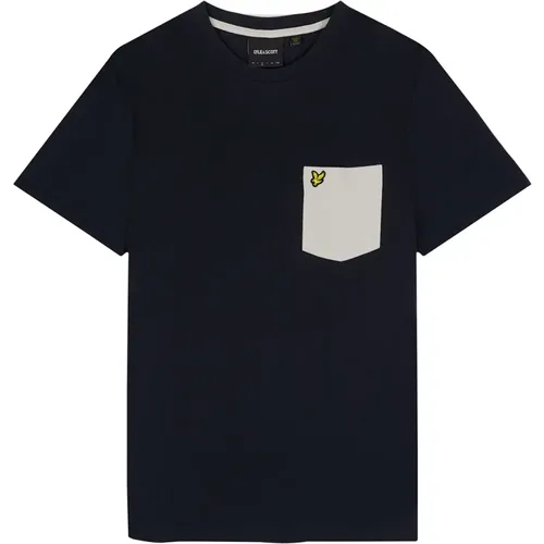 Kontrasttasche T-Shirt,Kontrasttasche T-shirt,T-Shirts - Lyle & Scott - Modalova