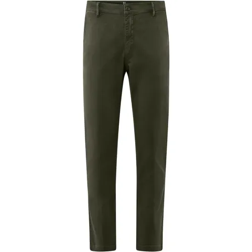 Spy Slim-fit Stretch Cotton Pants , male, Sizes: W34, W32, W36, W28, W29, W38, W31 - BomBoogie - Modalova