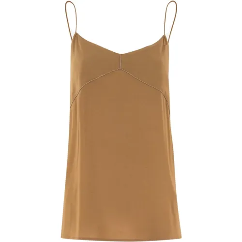 Top , female, Sizes: XS, S - Fabiana Filippi - Modalova