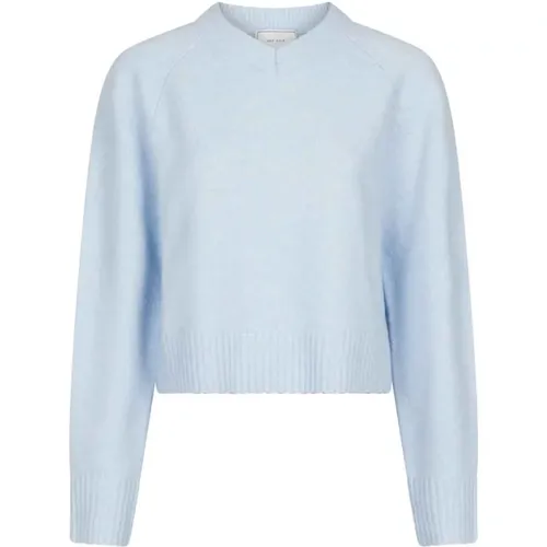 Kamra Knit Blouse Sweater , female, Sizes: L, M, XS - NEO NOIR - Modalova
