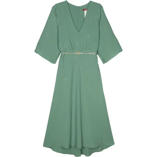 Grünes Jade Polka Dot Kleid - Max Mara - Modalova