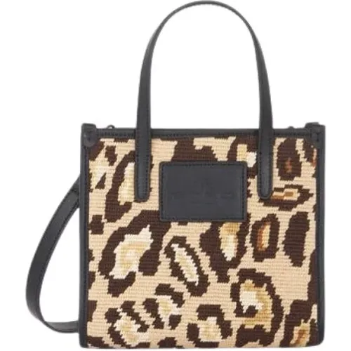 Mini Shopping BAG With Animalier Embroidery , female, Sizes: ONE SIZE - ETRO - Modalova