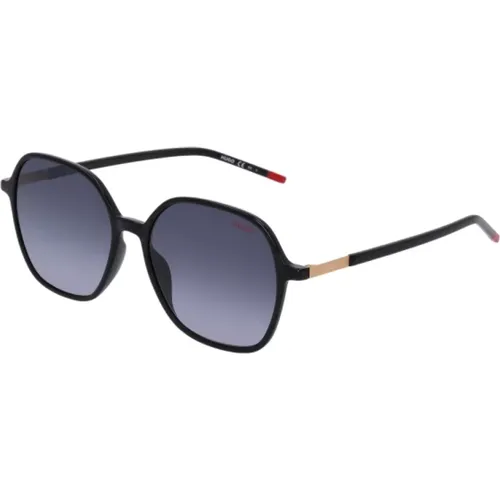 Schwarze Resin Sonnenbrille für Frauen - Hugo Boss - Modalova