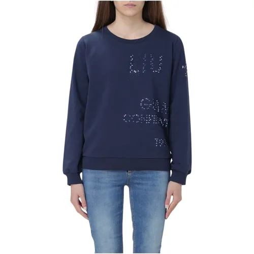 Sparkling Sweatshirt , female, Sizes: L - Liu Jo - Modalova