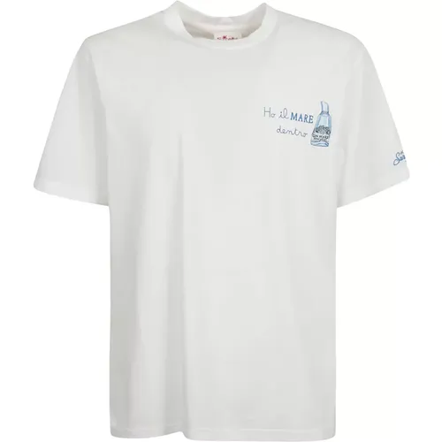 T-Shirts , male, Sizes: S, L, XL - MC2 Saint Barth - Modalova
