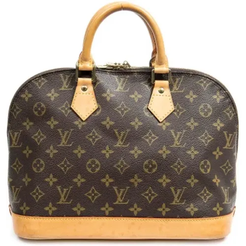 Pre-owned Coated canvas handbags , female, Sizes: ONE SIZE - Louis Vuitton Vintage - Modalova