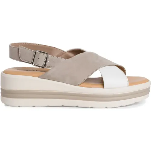 Casual Open Flat Sandals , female, Sizes: 7 UK, 5 UK, 4 UK, 3 UK, 8 UK, 6 UK - tamaris - Modalova