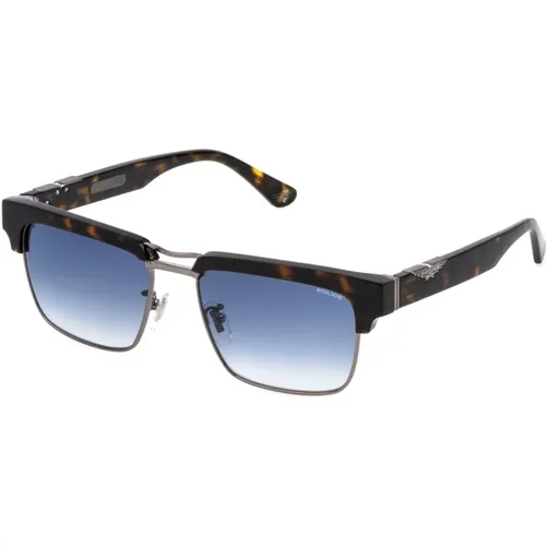 Origins 62 Sunglasses Blue Gradient , male, Sizes: 55 MM - Police - Modalova