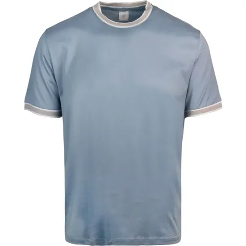 Clear T-shirts and Polos , male, Sizes: 2XL, L - Eleventy - Modalova