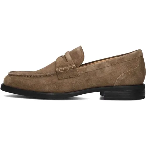Braune Wildleder Loafers Mario , Herren, Größe: 41 EU - Vagabond Shoemakers - Modalova
