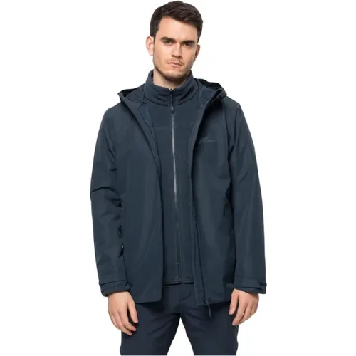 In-1 Taubenberg Blouson Jacke , Herren, Größe: XL - Jack Wolfskin - Modalova