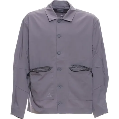 Mockingbird Shirt , male, Sizes: M - ROA - Modalova