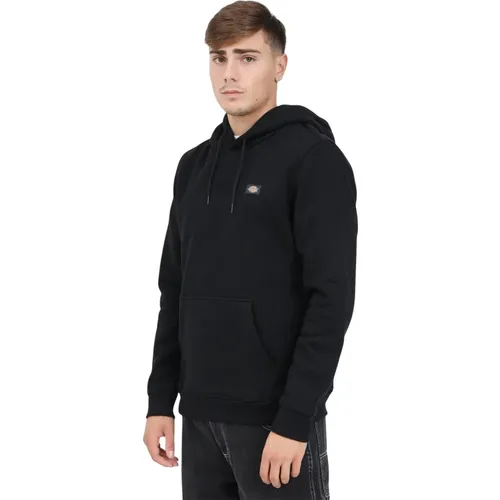 Schwarzer Oakport Kapuzenpullover , Herren, Größe: L - Dickies - Modalova