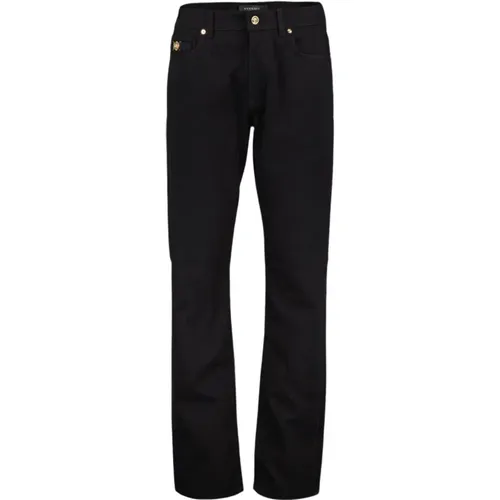 Slim Fit La Medusa Jeans , male, Sizes: W33, W34, W32 - Versace - Modalova