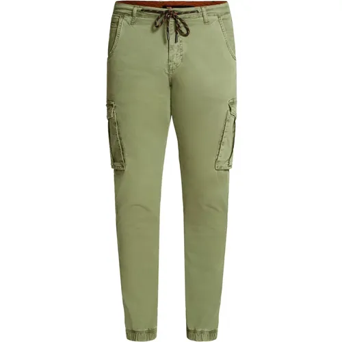 Cargo Pants Micha Olive , male, Sizes: W30, W31 - Zhrill - Modalova