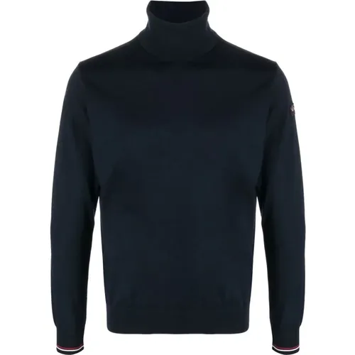 Blauer Rollkragenpullover , Herren, Größe: 2XL - PAUL & SHARK - Modalova