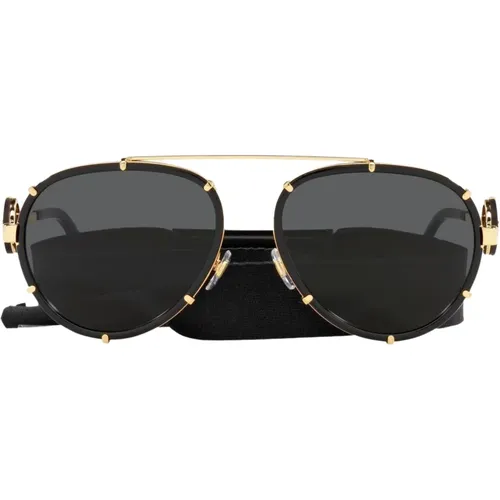 Piloten-Sonnenbrille , unisex, Größe: 61 MM - Versace - Modalova
