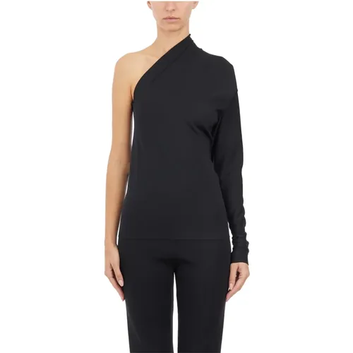 Schwarzes Diana Top Shirt , Damen, Größe: XS - Rick Owens - Modalova