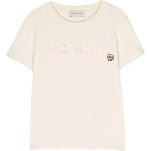 T-Shirt - Klassischer Stil - Moncler - Modalova