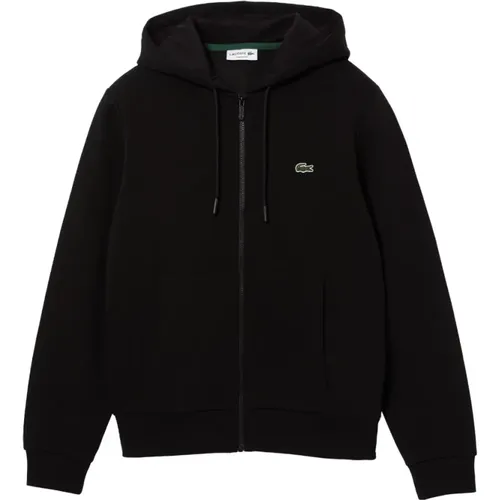 Full Zip Logo Sweatshirt , male, Sizes: XS, M, 2XL, L, XL, S - Lacoste - Modalova