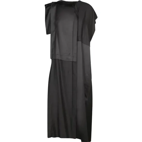 Schwarzes Kleid Aw24 Damenmode - MM6 Maison Margiela - Modalova