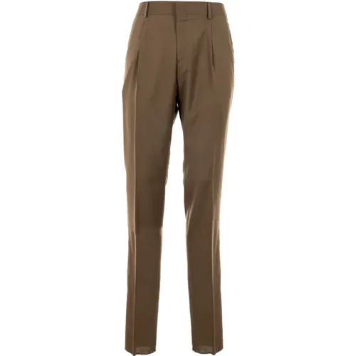 Elegante Herren Woll Chino Hose , Herren, Größe: S - Liu Jo - Modalova